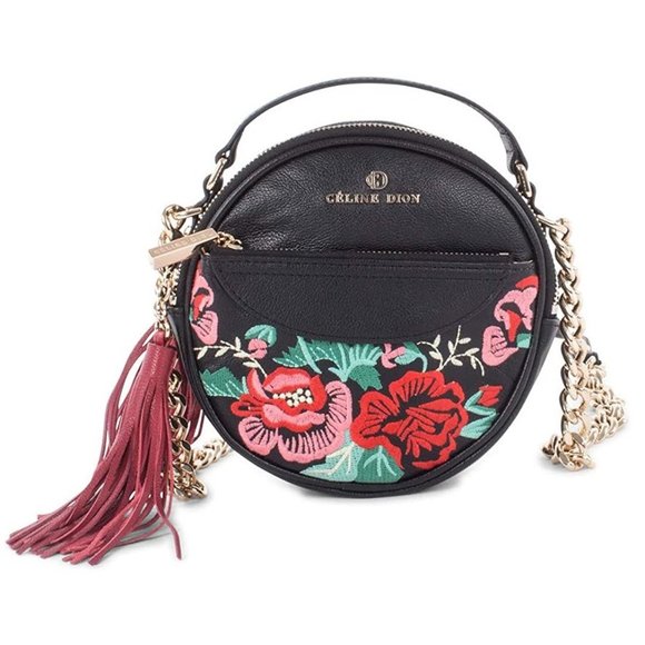 Celine Dion Harmonic Floral Mini Crossbody Bag - Picture 1 of 15